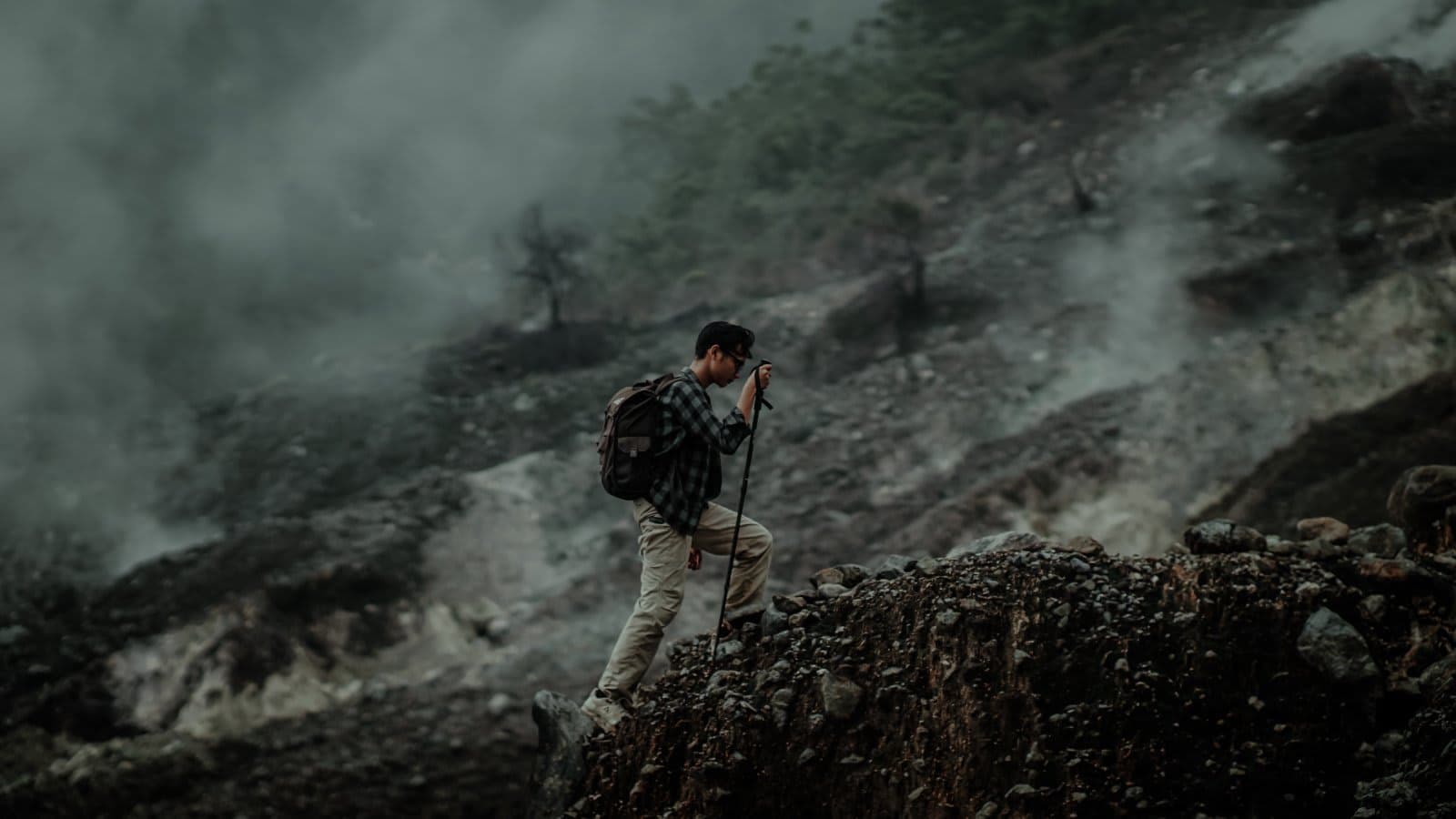 Lost in the Crater’s Mist